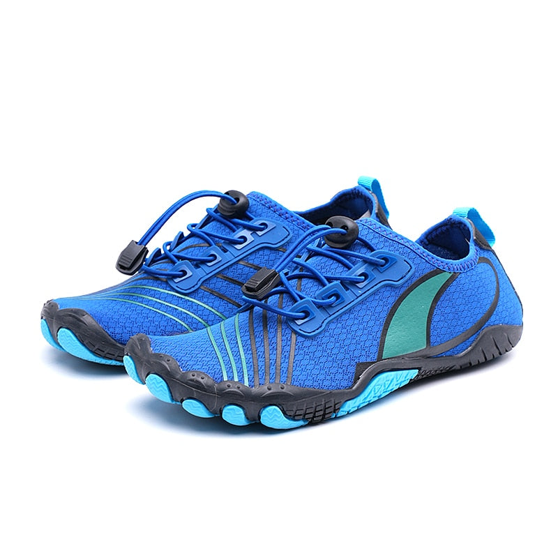 Unisex Barefoot Water Shoes - Naiya-Blue-5-The Livary