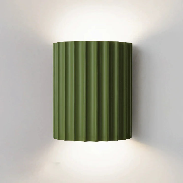 Stylish wall lamps made of synthetic resin - LumiResin-Green-Warm wit-The Livary