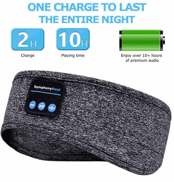 SymphonyBand™ Sleep Headphones-Ocean Blue-The Livary
