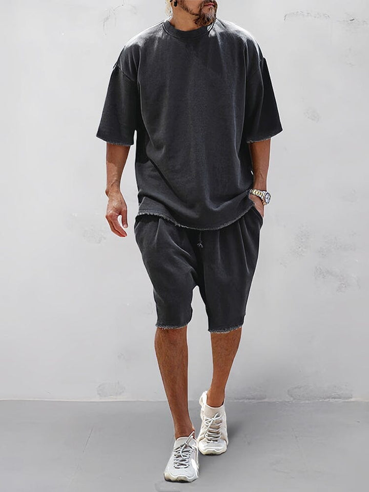 Locking leisure sports set for men – Farid-Black-M-The Livary