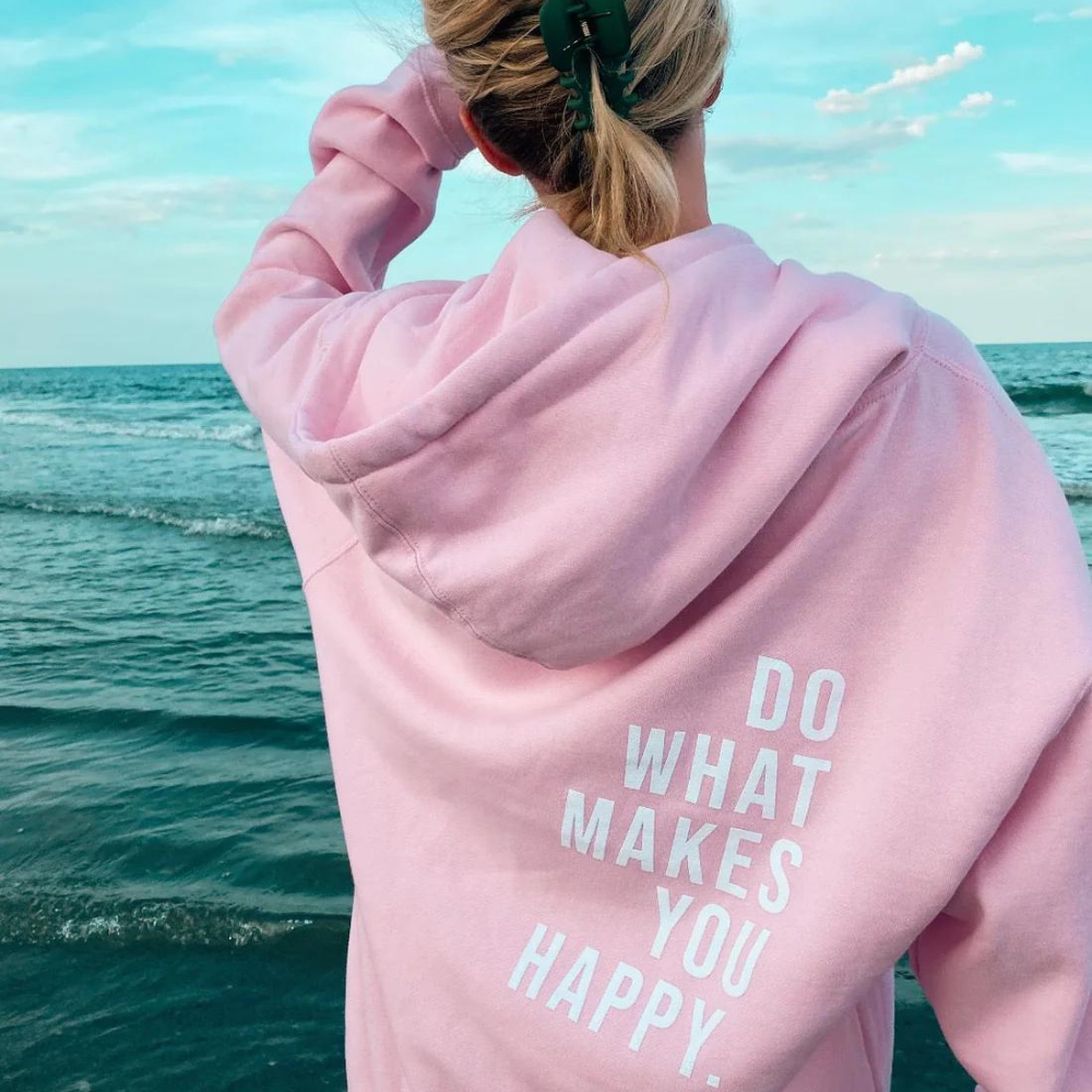 Casual Oversized Hoodie - Luna-Light pink-XS-The Livary