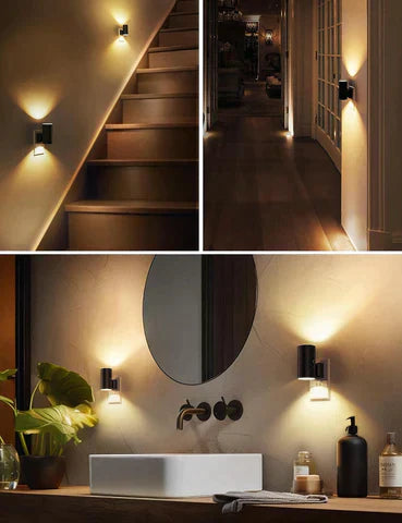 Atmospheric Wall Lamp - Noctura-Warm wit-The Livary