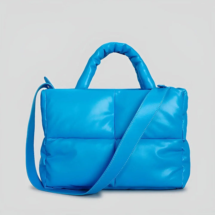 Stylish Quilted Ladies Designer Bags - Sofia-Blue-The Livary