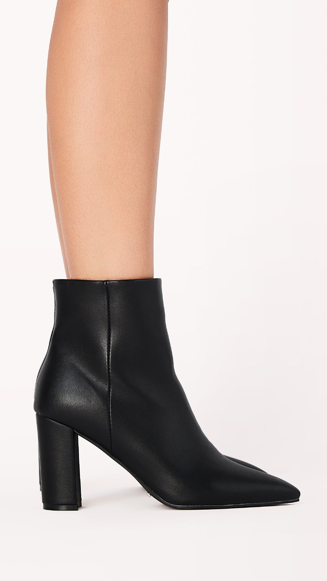 Fashionable Casual Ankle Boots - Elonette-Brown-3-The Livary