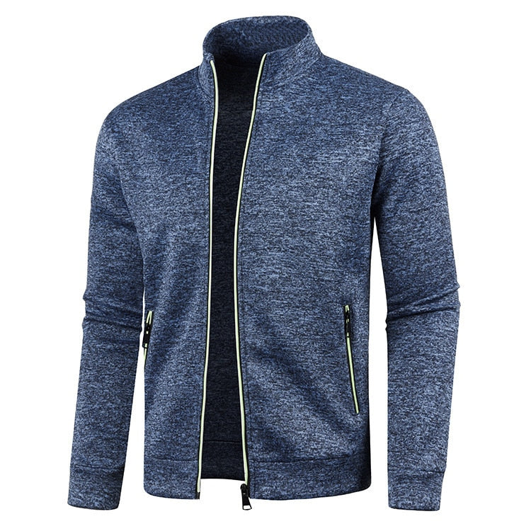 Men's outdoor fleece jacket – Björn-Blue-S-The Livary