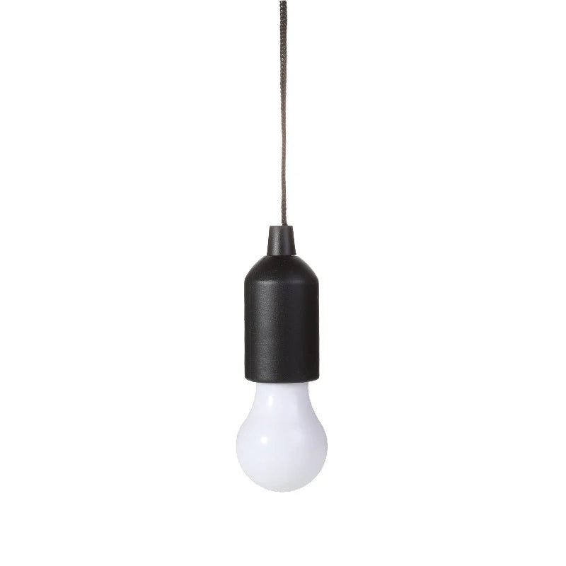 Colourful Portable Pendant Lamp - ChromaGlow-Black (White Light)-The Livary