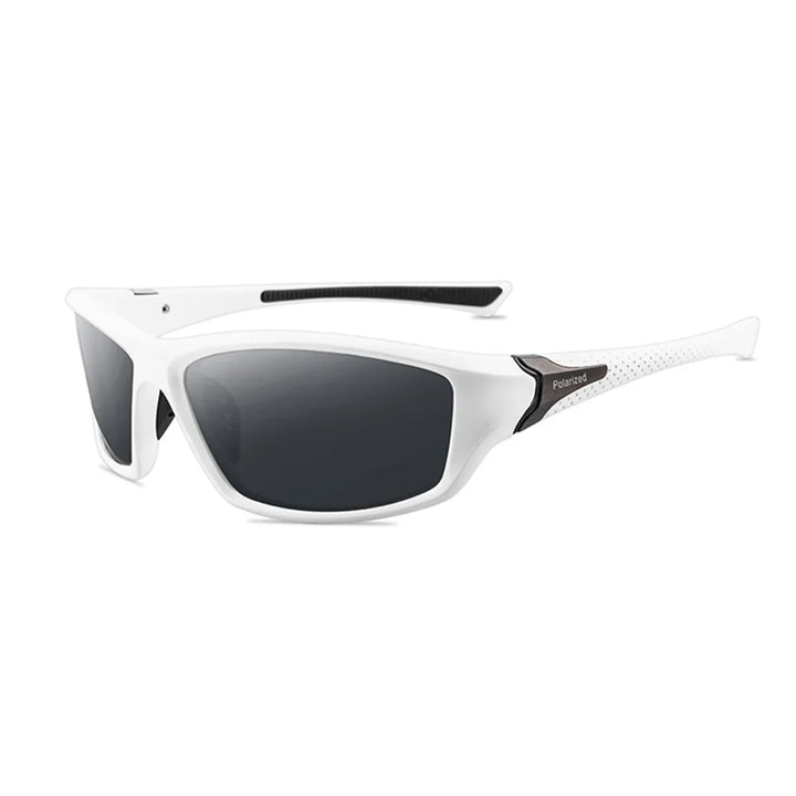 Modern & Polarised Unisex Sunglasses with UV400 Protection – Alex-White-The Livary