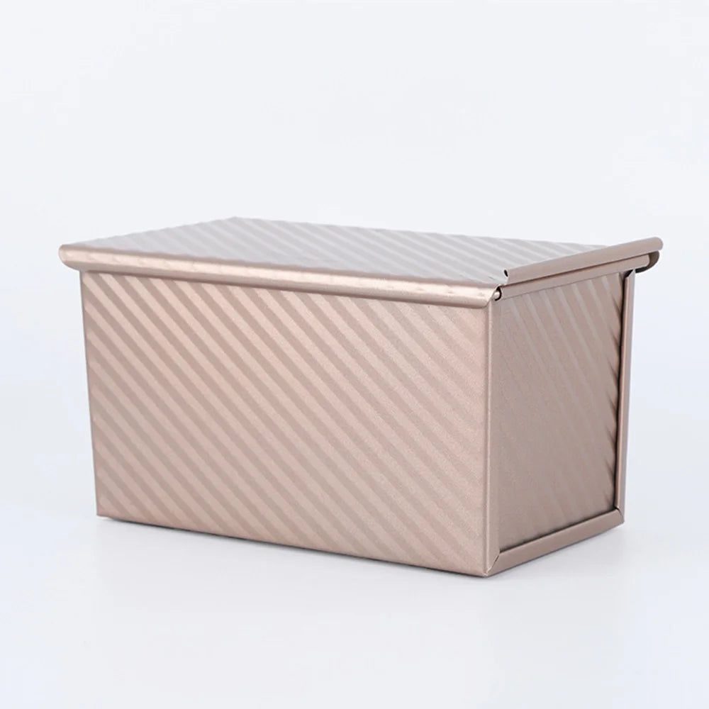 2-piece Rose Gold Non-Stick Bakeware Set with Lid - Brielle-The Livary