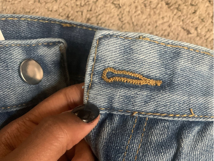 Y2K Vintage Baggy Women's Jeans - Luna-Blue grey-S-The Livary