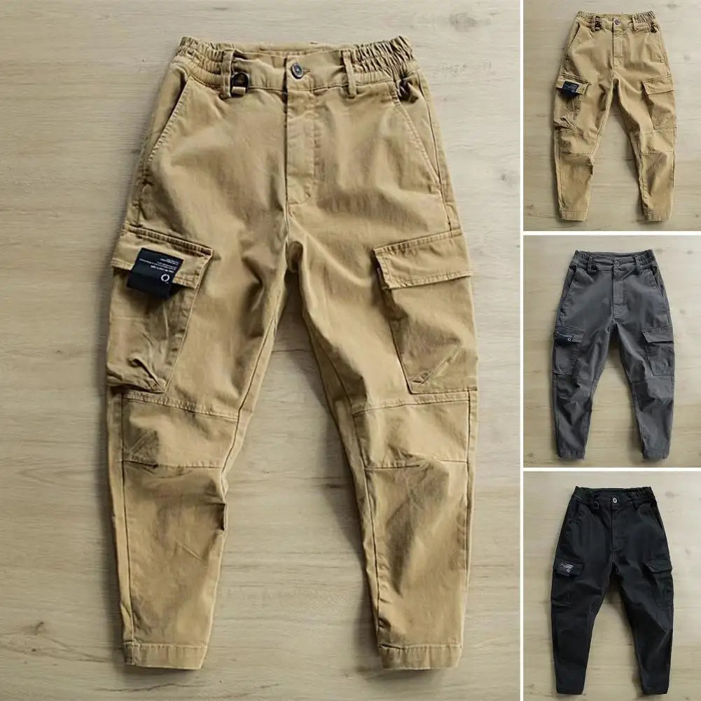 Men's Cargo Outdoor Trousers – Marco-Black-M-The Livary