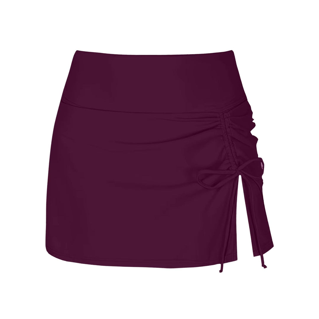 Ladies' swim shorts with side slit – Liv-Black-XS-The Livary