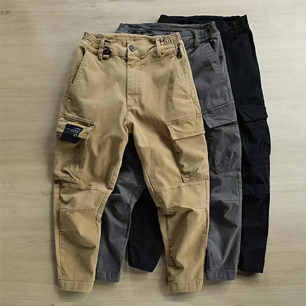 Men's Cargo Outdoor Trousers – Marco-Black-M-The Livary