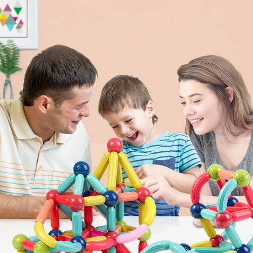 Magnetic Block Set-🔥 BIG PACK (108Pcs) 🔥 Buy 2 = Get 1 Free-The Livary