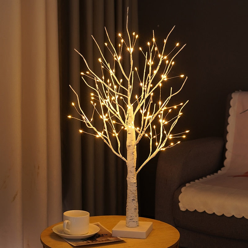 Illuminated Scandinavian Birch - LumiBirch-The Livary