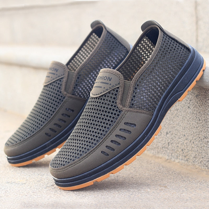 Breathable mesh sneakers - Noah-Brown-6-The Livary