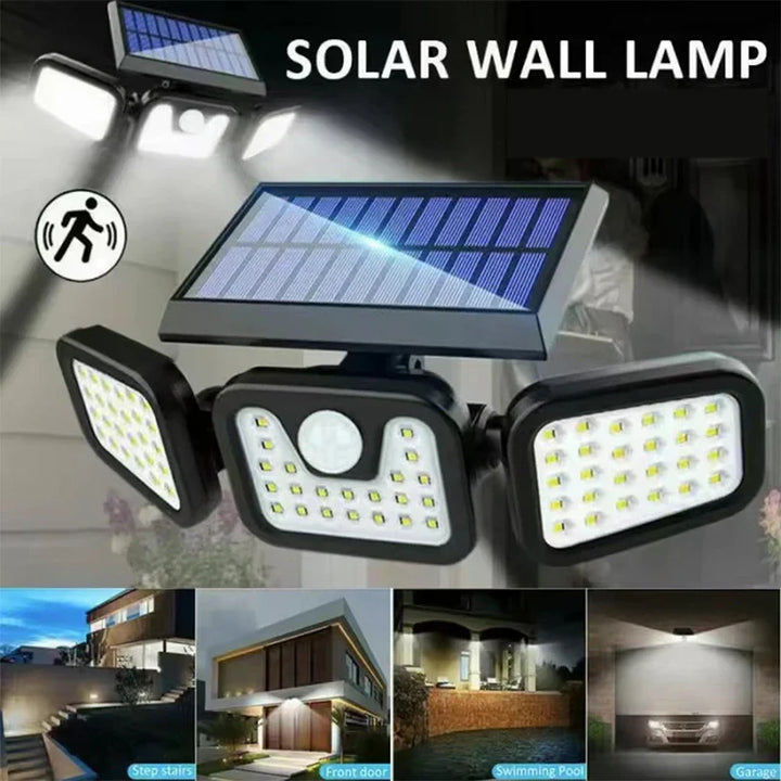 Solar Energy Wall Lamp - EcoBright-The Livary