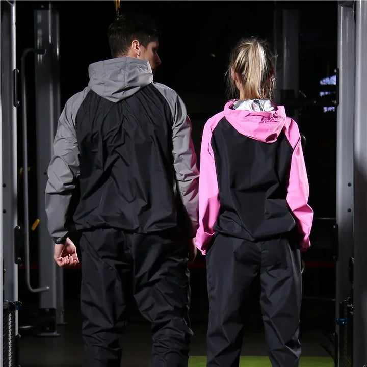 Light Unisex Training Set with Zipper & Hood – Remo-Men's Black-S-The Livary