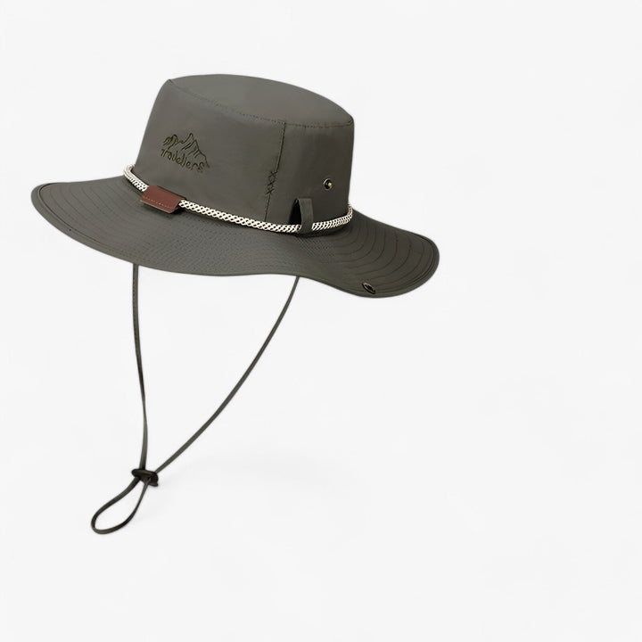 Unisex UV Protection Waterproof Bucket Hat – Johnny-Coffee-55-60cm-The Livary