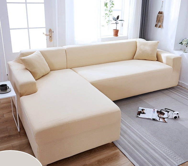 Waterproof Stretch Bench Cover - Stormproof-Cream-1 Seater 90-140cm-The Livary