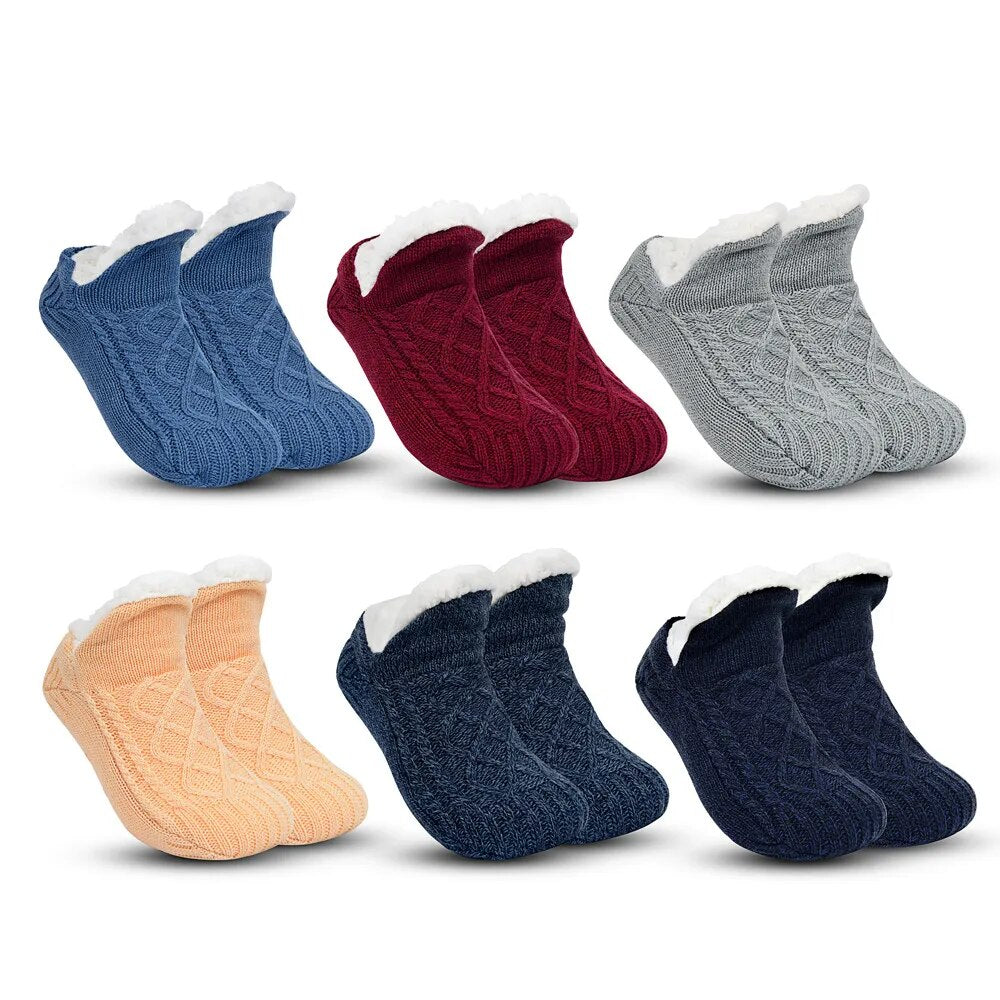 Verdict Cashmere Slippers - CozySteps-Gray-2.5-6-The Livary