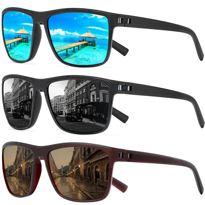 Polarised Sunglasses 3-Pack – Solvion-C4-The Livary
