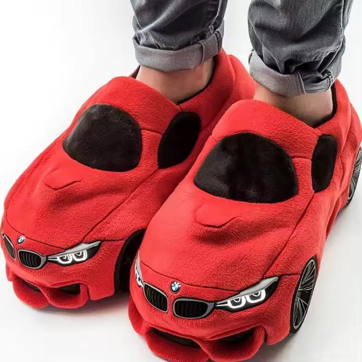 Warm Men's Winter Slippers – AutoLuxe-BMW M4 Competition-The Livary