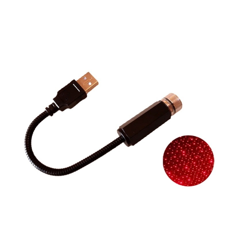 Portable Star Projector - StarGlow-Red-The Livary