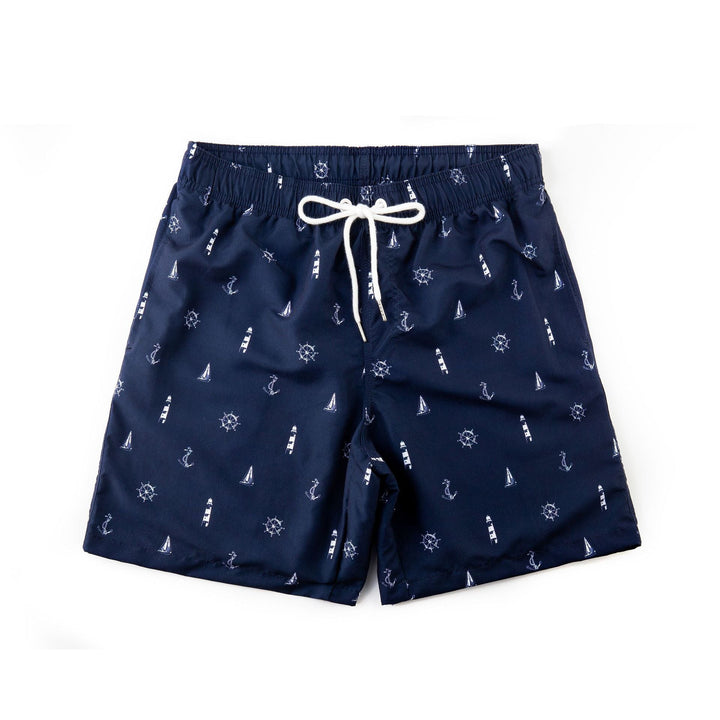 Trendy & quick-drying men's swim shorts with pockets – Matteo-Helm-S-The Livary