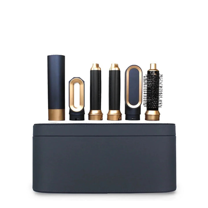 5-in-1 Multi Hair Styler with Ionic Technology - AuraStyle-Premium leather bag-The Livary