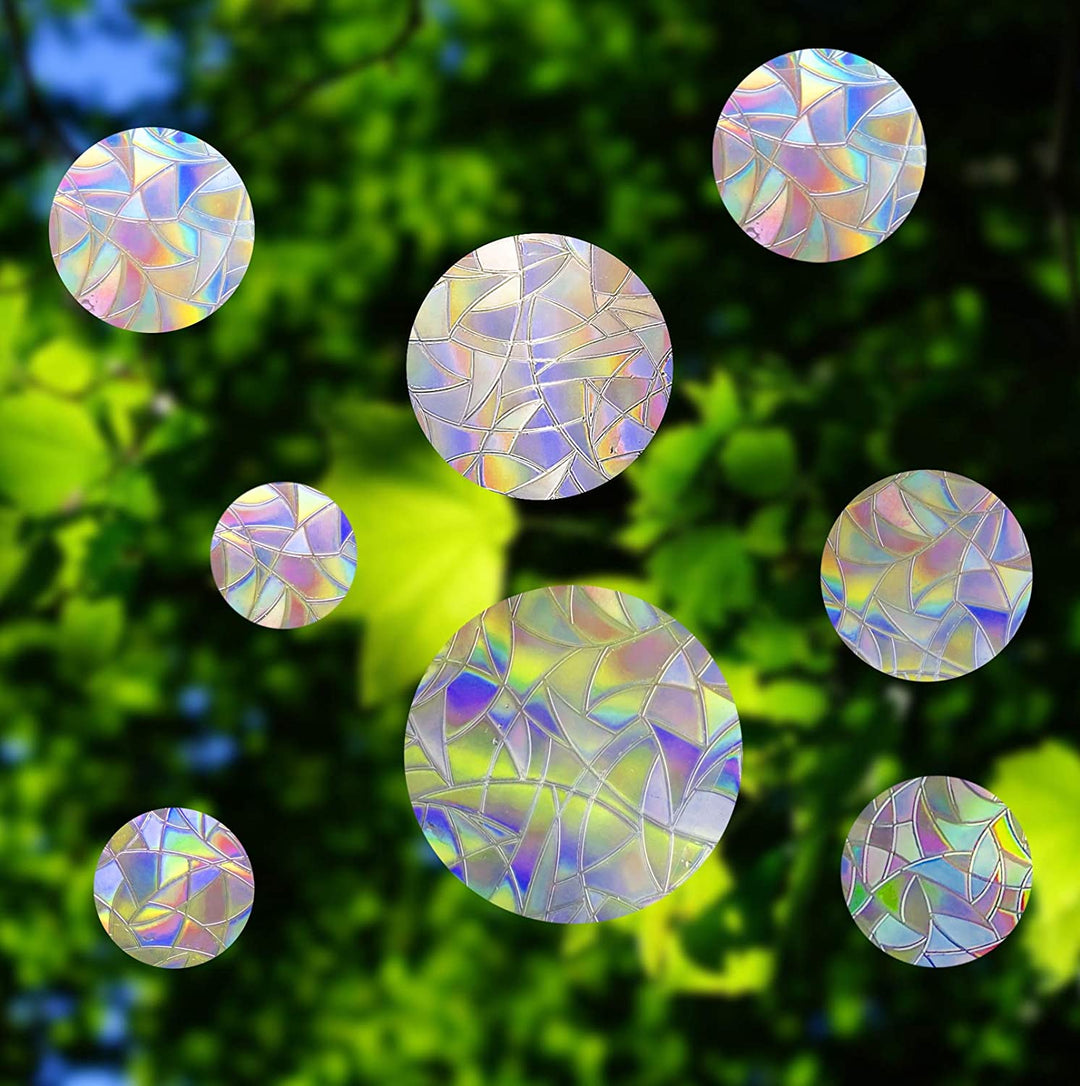 Sun Catcher Window Stickers - LumiSuncatch-Rond - 10 Stuks-The Livary