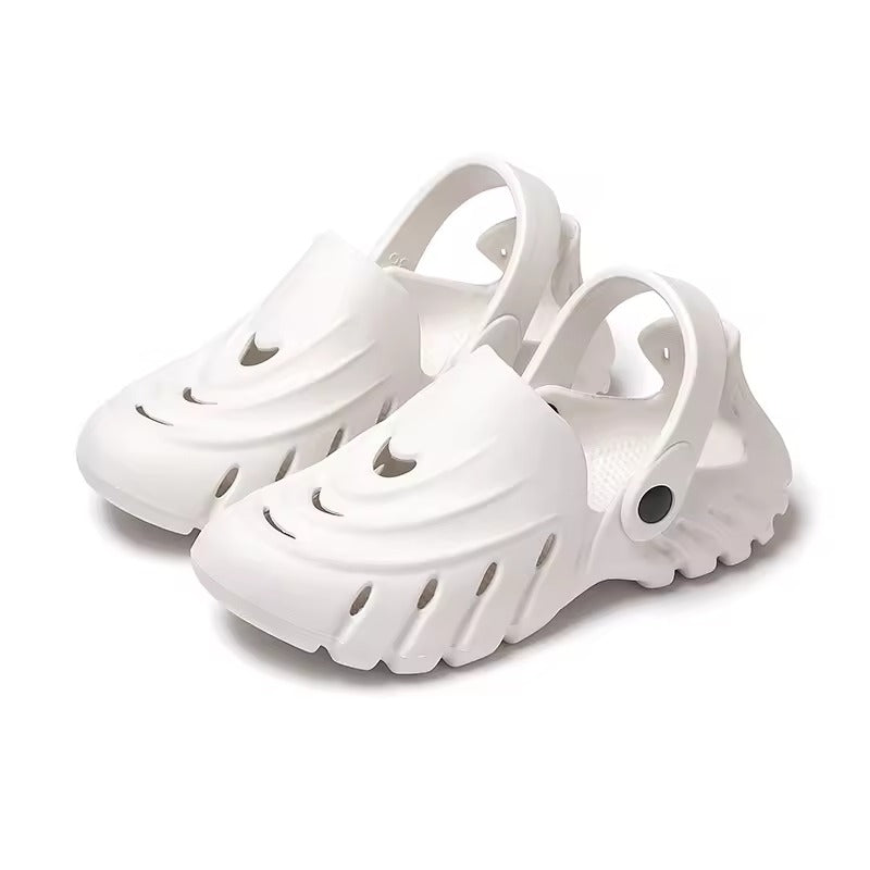 Versatile, Comfortable Women's Clogs for Everyday & Work - Noa-White-3-The Livary