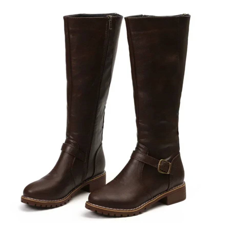 Trendy Ladies Boots - Emma-Brown-3.5-The Livary