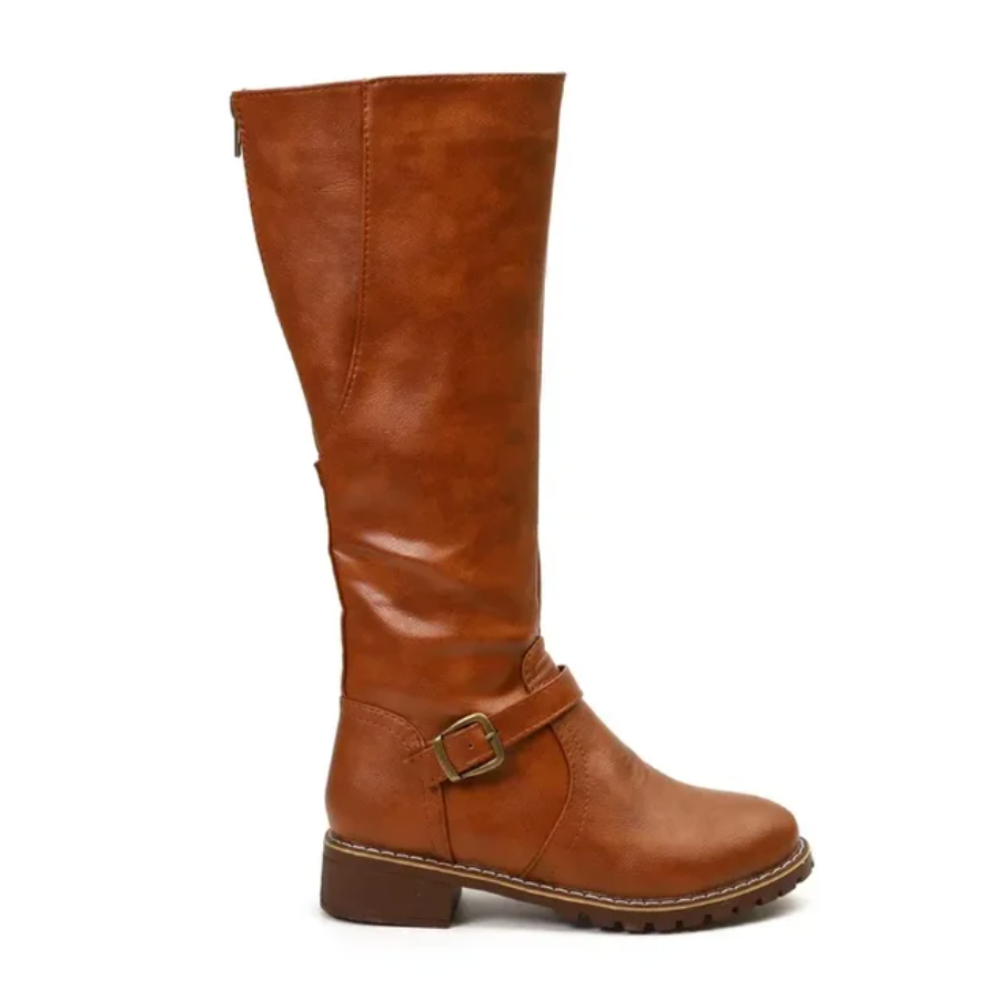 Trendy Ladies Boots - Emma-Brown-3.5-The Livary
