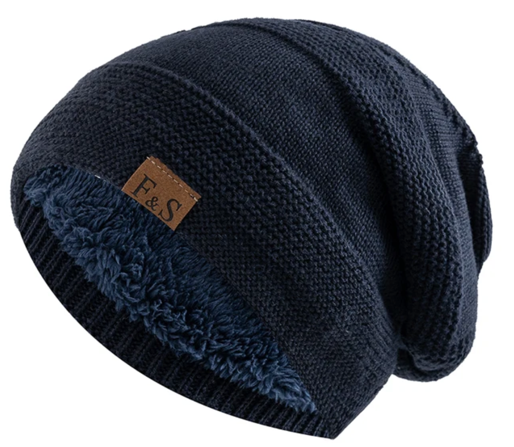 Warm Winter Hat with Fleece Lining - Luna