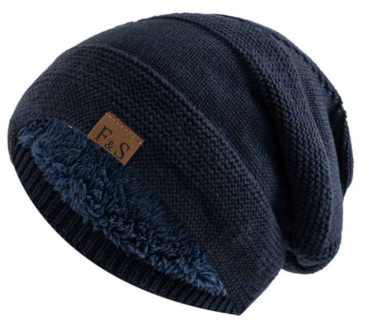 Warm Winter Hat with Fleece Lining - Luna