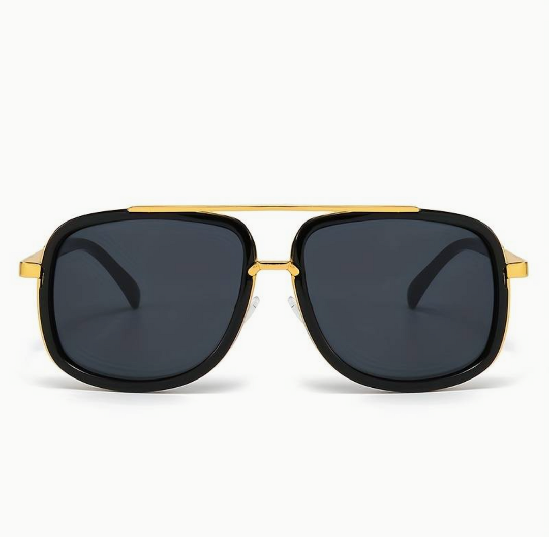 Stylish unisex sunglasses with an elegant finish – SunEdge Flair-Brown-The Livary