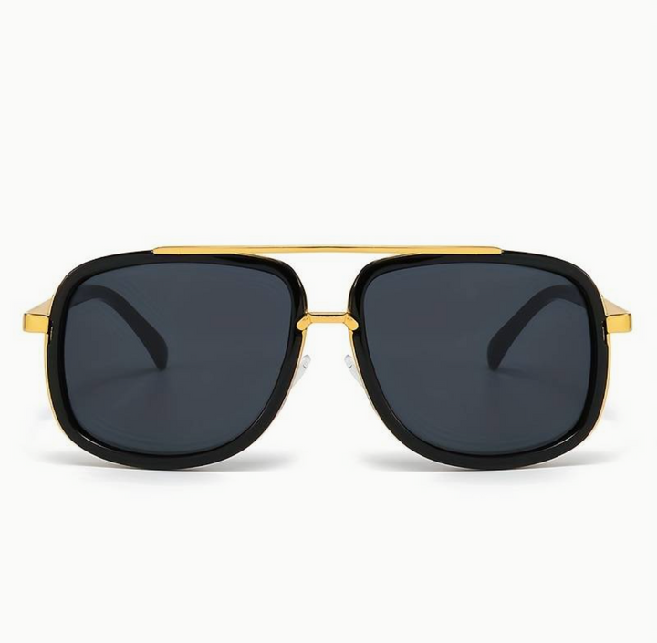 Stylish unisex sunglasses with an elegant finish – SunEdge Flair-Brown-The Livary