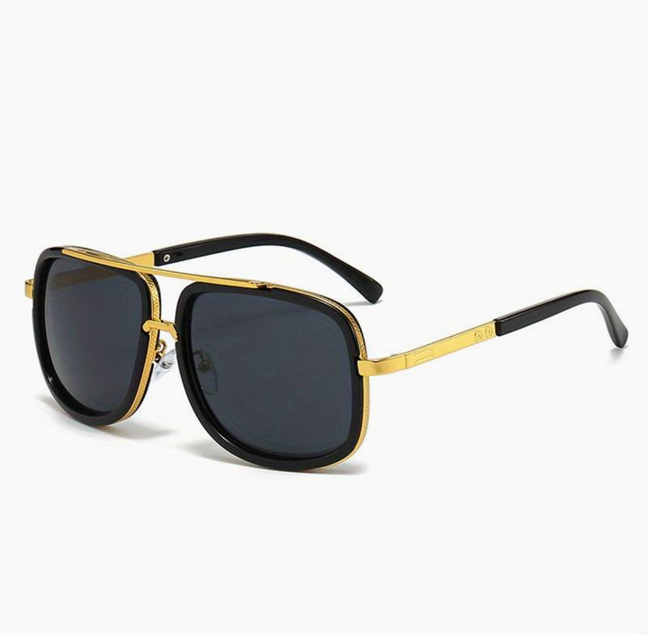 Stylish unisex sunglasses with an elegant finish – SunEdge Flair-Black-The Livary