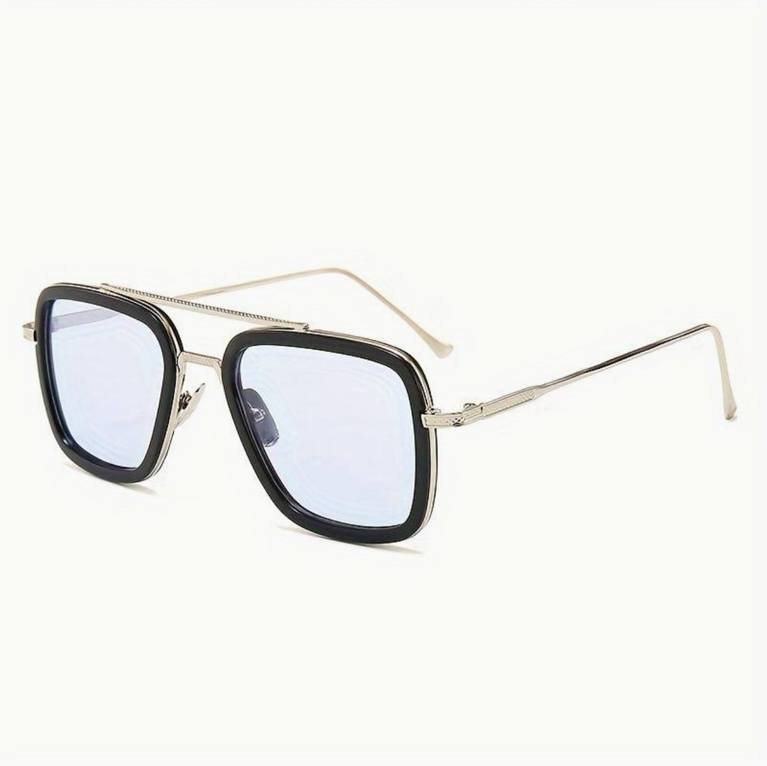 Trendy unisex sunglasses with a premium look – Miami Luxe-Blue-The Livary