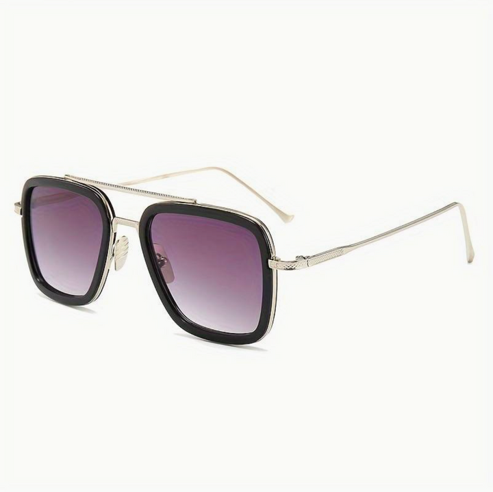 Trendy unisex sunglasses with a premium look – Miami Luxe-Purple-The Livary