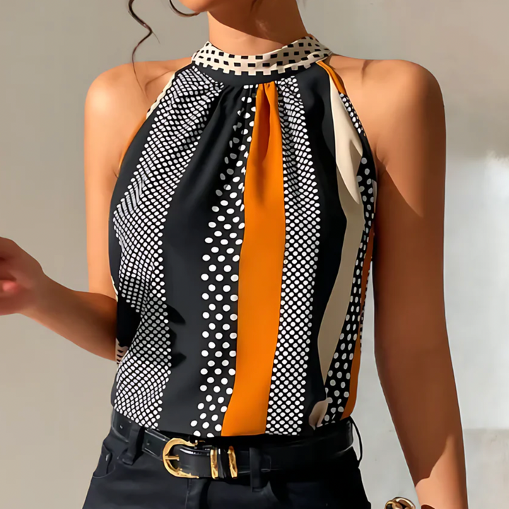 Luxurious Ladies Top with Trendy Design - Celeste-S-The Livary