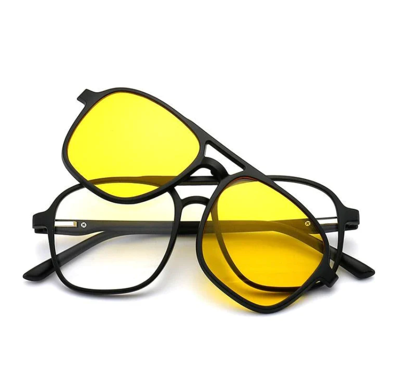 FlexView 6-in-1 | Sunglasses with interchangeable lenses (Buy 1 Get 1 Free promotion)-The Livary