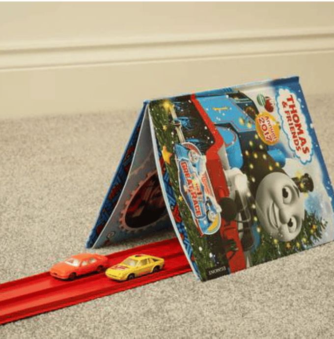 Flexible Play Lane with Vehicles – Zoomzy-Red-The Livary