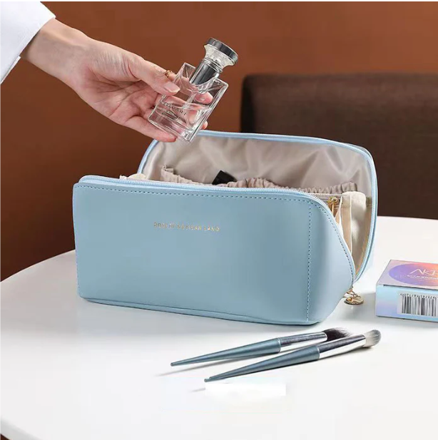 Luxury Beauty Case - BelleVault-Blue-The Livary