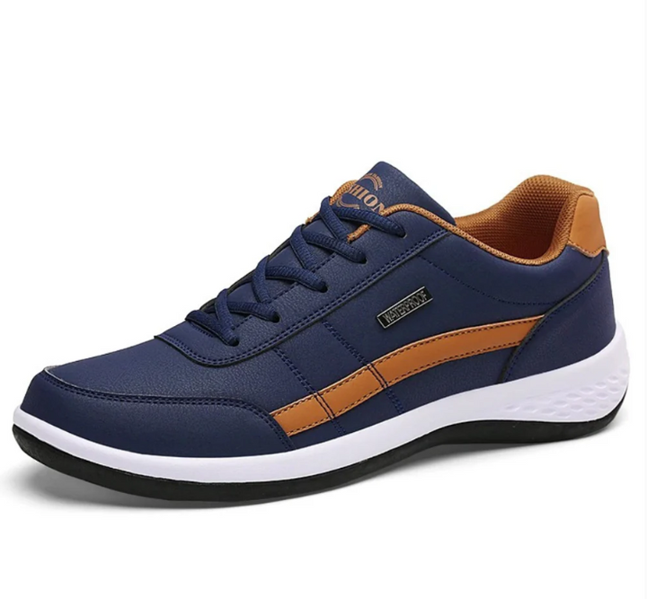 Orthopaedic Men's Sneakers – Luca-Blue-7-The Livary