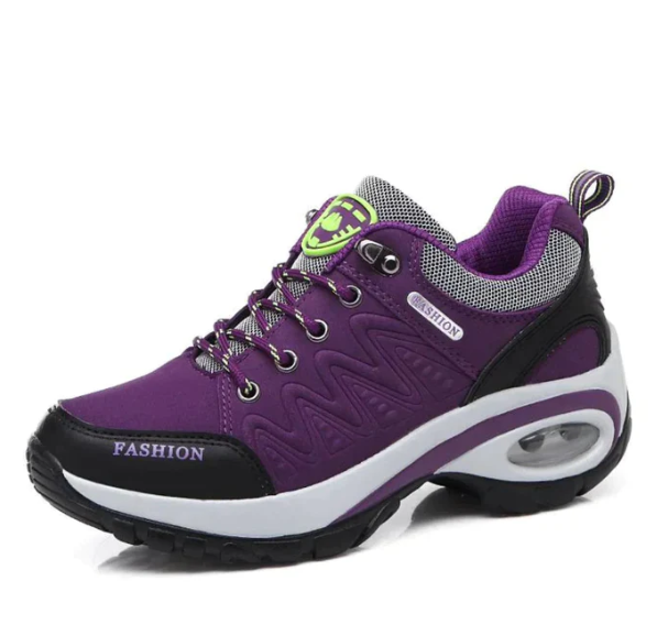 Orthopaedic Women's Walking Shoes - Alessa-Purple-4.5-The Livary