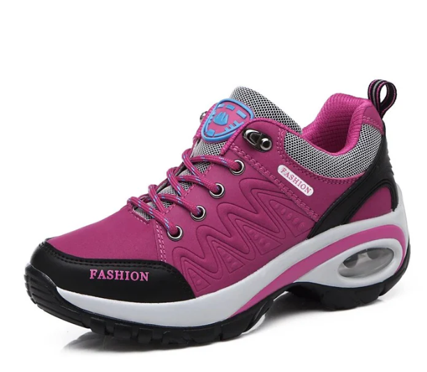 Orthopaedic Women's Walking Shoes - Alessa-Pink-4.5-The Livary