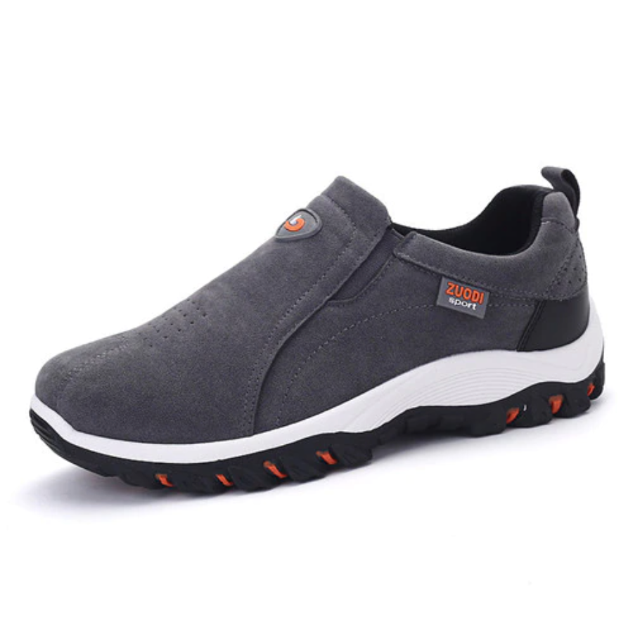 Premium Orthopaedic Hiking Shoes for Men - PathMaster-Black-5.0-The Livary