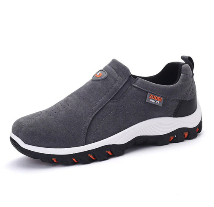 Premium Orthopaedic Hiking Shoes for Men - PathMaster-Black-5.0-The Livary
