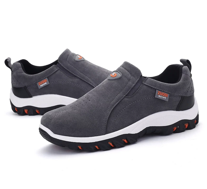 Premium Orthopaedic Hiking Shoes for Men - PathMaster-Black-5.0-The Livary